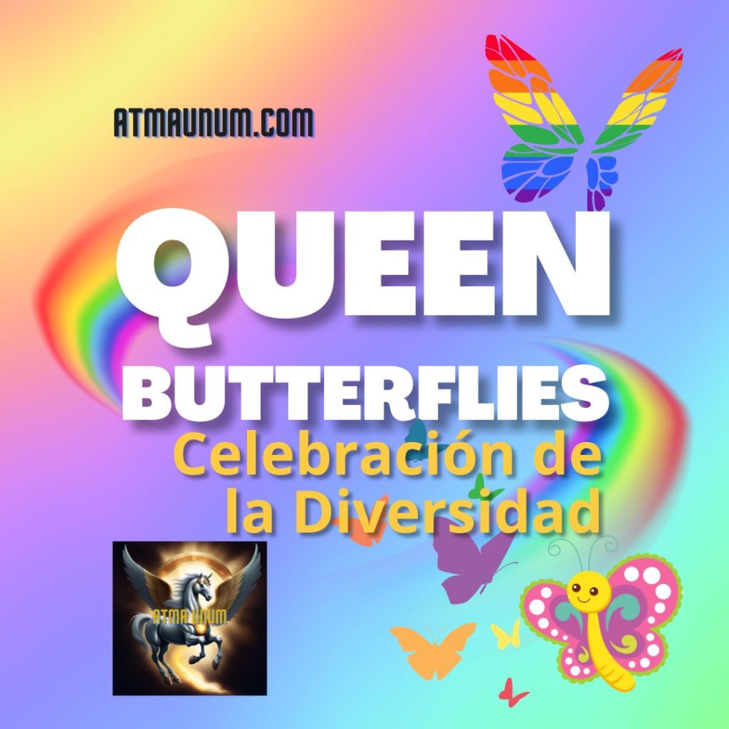 Queen Butterflies; Celebración de la Diversidad. Master Ra'al Ki Victorieux. Atma Unum